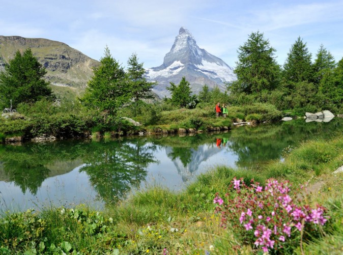 061_Schoene Aussichten Touristik_Matterhorn_See